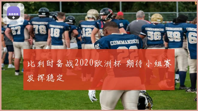 比利时备战2020欧洲杯 期待小组赛发挥稳定